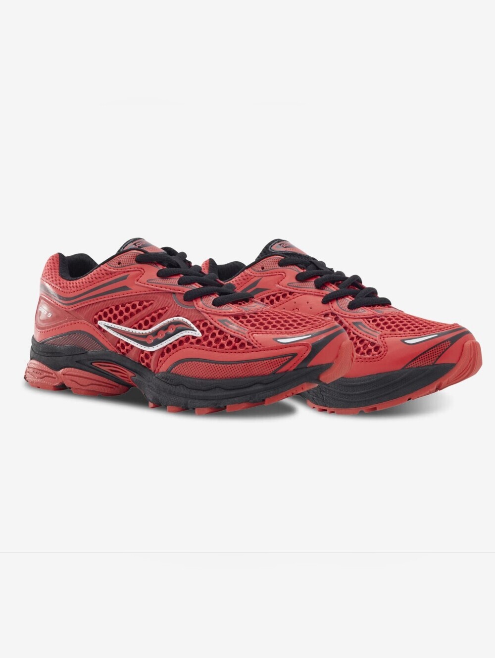 Saucony ProGrid Omni 9 GS "St. Valentine" Red Black Silver SYF25AAM Size 5.5Y